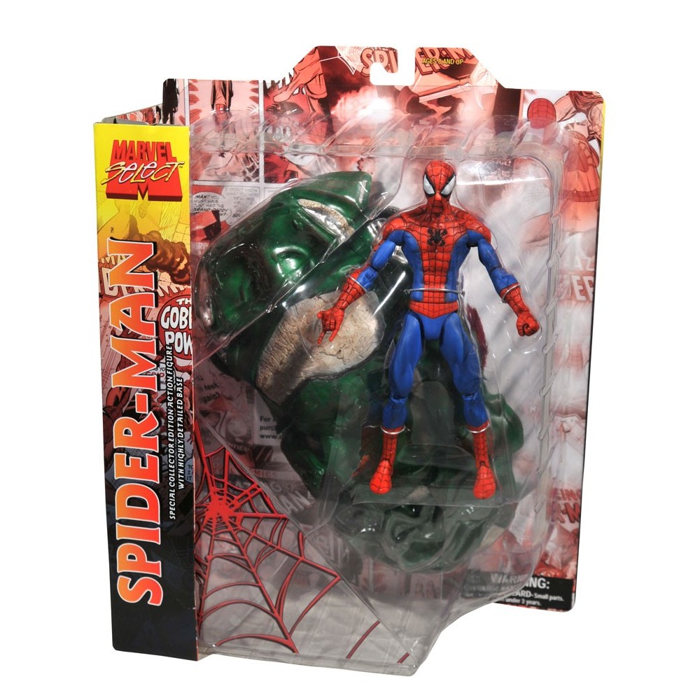 MARVEL SELECT CLASSIC SPIDER-MAN ACTION FIGURE DIAMOND SELECT