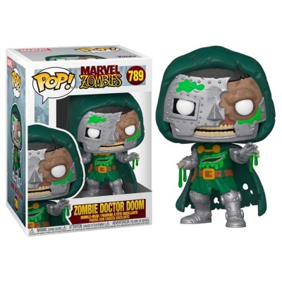 FUNKO POP! MARVEL ZOMBIE DOCTOR DOOM BOBBLE HEAD FIGURE FUNKO