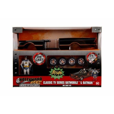 CLASSIC TV SERIES BATMOBILE AND BATMAN 1966 MODEL KIT FIGURE JADA TOYS