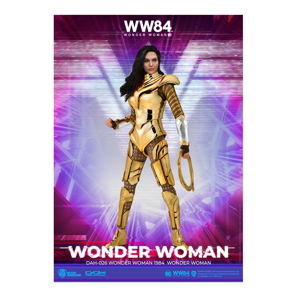 WONDER WOMAN 1984 GOLDEN ARMOR DAH-026 ACTION FIGURE BEAST KINGDOM