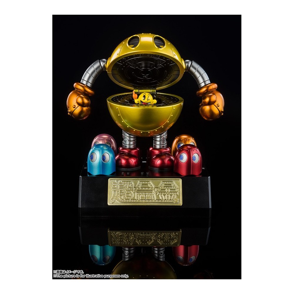 BANDAI PAC-MAN CHOGOKIN DIECAST MODEL ACTION FIGURE