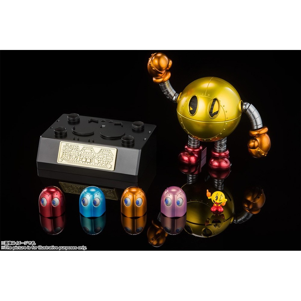 BANDAI PAC-MAN CHOGOKIN DIECAST MODEL ACTION FIGURE