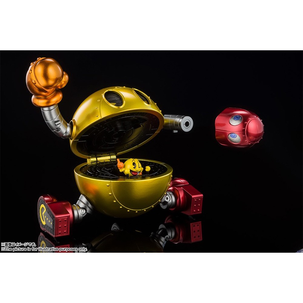 BANDAI PAC-MAN CHOGOKIN DIECAST MODEL ACTION FIGURE