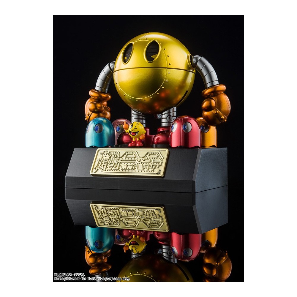 BANDAI PAC-MAN CHOGOKIN DIECAST MODEL ACTION FIGURE