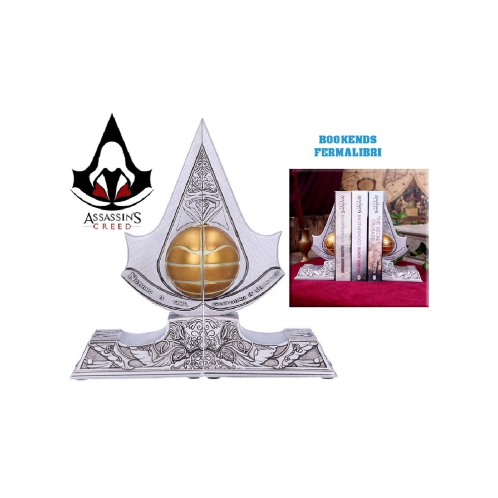 ASSASSIN'S CREED APPLE OF EDEN BOOKENDS FERMALIBRI NEMESIS NOW