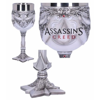 NEMESIS NOW ASSASSIN'S CREED LOGO RESIN GOBLET
