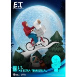 D-STAGE E.T. THE EXTRA-TERRESTRIAL STATUA FIGURE DIORAMA BEAST KINGDOM