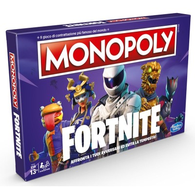 MONOPOLY FORTNITE REFRESH GIOCO DA TAVOLO ITALIANO HASBRO