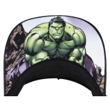 CAPPELLO BASEBALL CAP MARVEL HULK FIST NERO VERDE