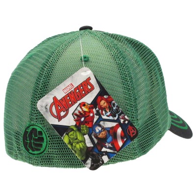 CAPPELLO BASEBALL CAP MARVEL HULK FIST NERO VERDE