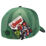 CAPPELLO BASEBALL CAP MARVEL HULK FIST BLACK GREEN