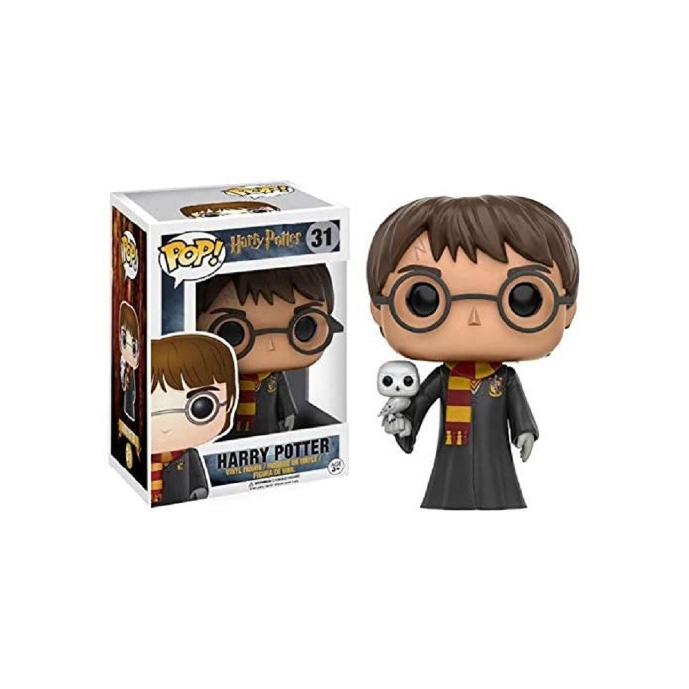 FUNKO POP! HARRY POTTER - HARRY WITH HEDWIG BOBBLE HEAD KNOCKER FIGURE FUNKO
