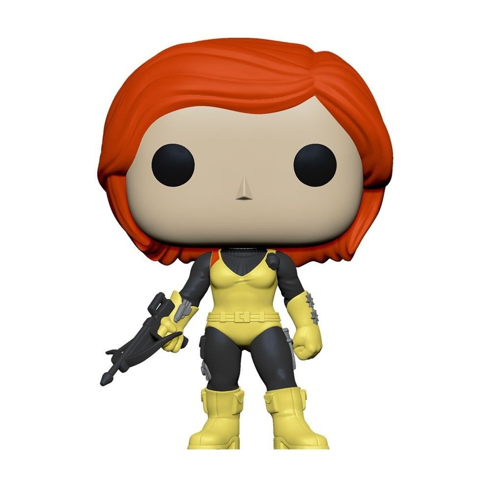 FUNKO POP! G.I. JOE SCARLETT BOBBLE HEAD FIGURE FUNKO