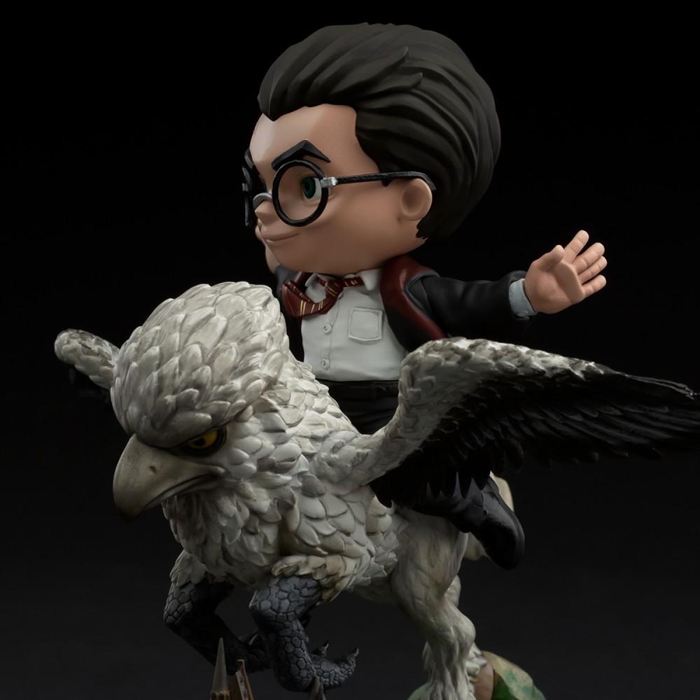 HARRY POTTER ON BUCKBEAK MINICO FIGURE 16 CM STATUA IRON STUDIOS