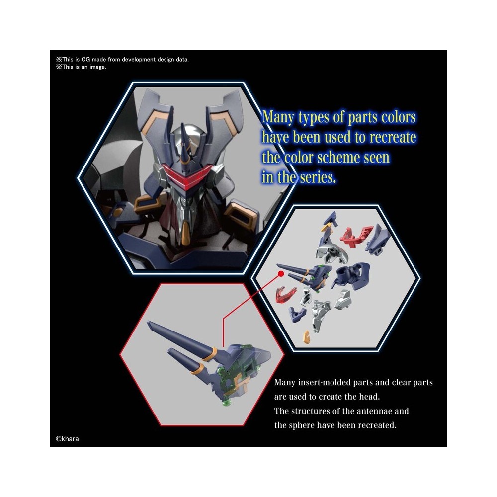 RG REAL GRADE EVANGELION EVA UNIT 06 1/144 MODEL KIT ACTION FIGURE BANDAI