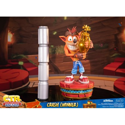 FIRST4FIGURES CTR CRASH TEAM RACING CRASH BANDICOOT WINNER STATUE FIGURE
