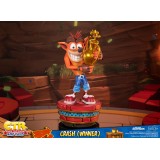 FIRST4FIGURES CTR CRASH TEAM RACING CRASH BANDICOOT WINNER STATUE FIGURE