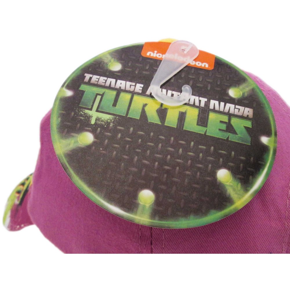 CAPPELLO BASEBALL CAP TMNT TARTARUGHE NINJA GREEN N GNARLY