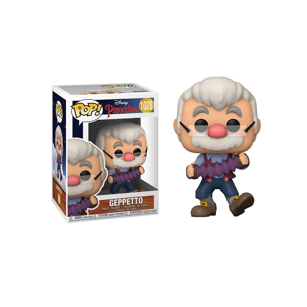 FUNKO FUNKO POP! DISNEY PINOCCHIO GEPPETTO BOBBLE HEAD FIGURE