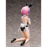 FREEING RE:ZERO RAM BARE LEG BUNNY STATUA 1/4 PINK HAIR FIGURE