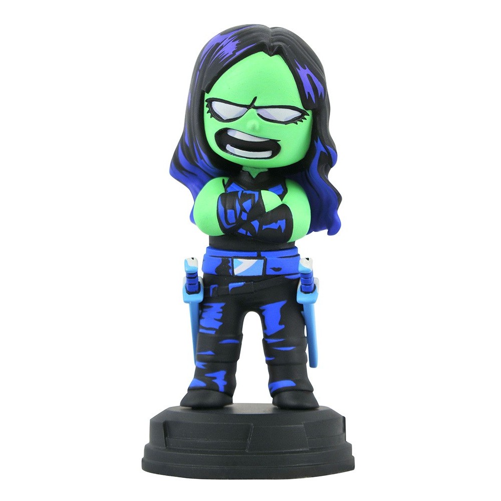 MARVEL ANIMATED GUARDIANI DELLA GALASSIA GAMORA FIGURE STATUA DIAMOND SELECT