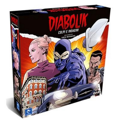 DIABOLIK COLPI E INDAGINI GIOCO DA TAVOLO ITALIANO ASMODEE